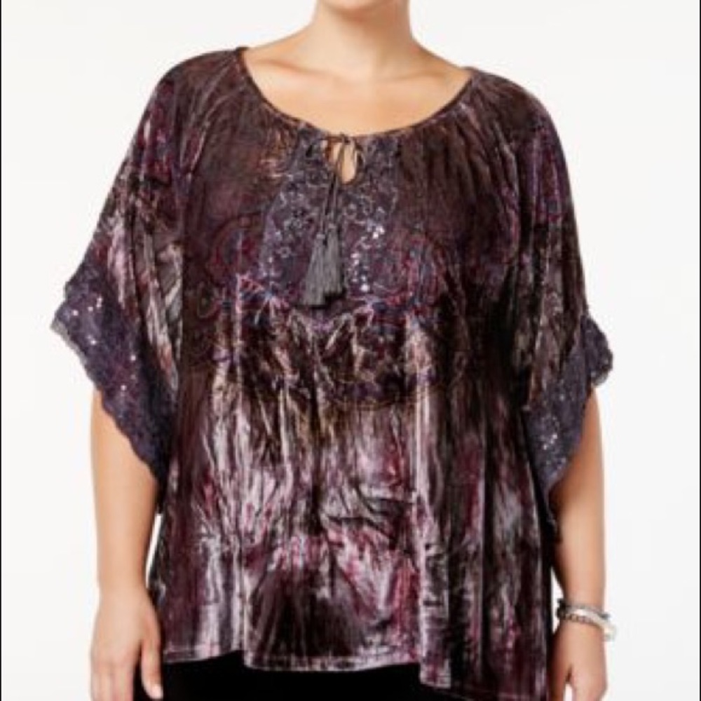 Plus size blouse